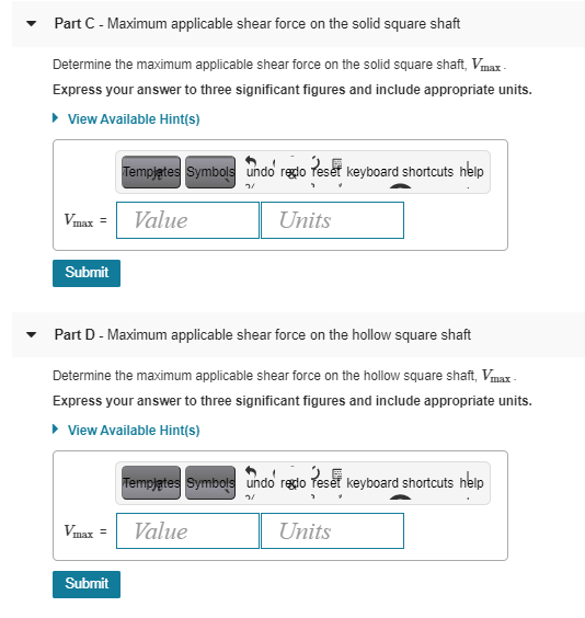 Solved Learning Goal: To determine the maximum shear force | Chegg.com