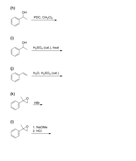 Solved 5 Draw The Major Organic Products Formed In Each 6895