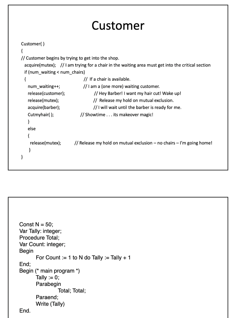 Solved This question is for the Operating System | Chegg.com