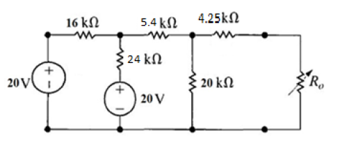 Solved The Variable Resistor Given In The Circuit Is 