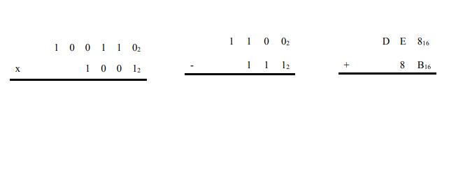 Solved Perform each of the following arithmetic operation | Chegg.com
