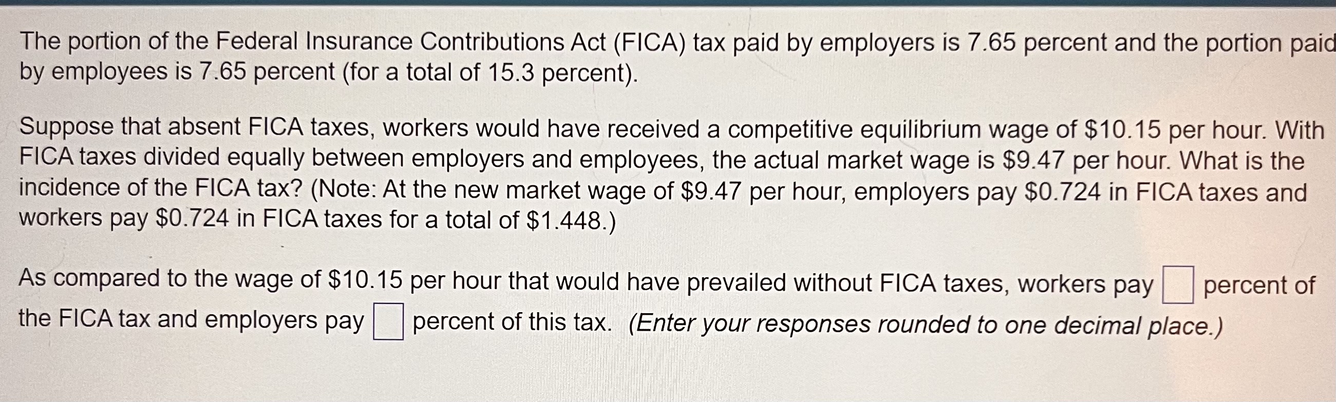 FICA Tax & Who Pays It