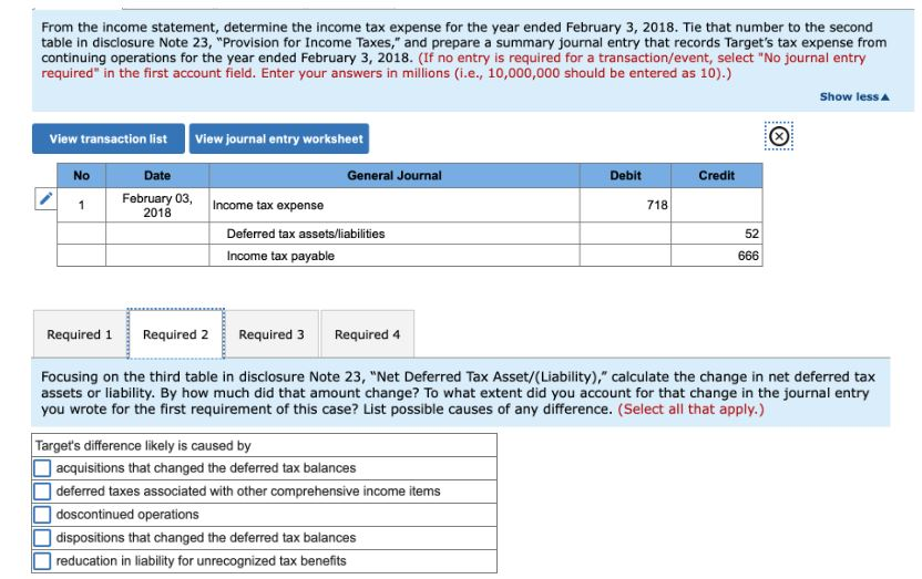 Income Tax Expense Journal Entry - Journal Entries for Normal Charge ...