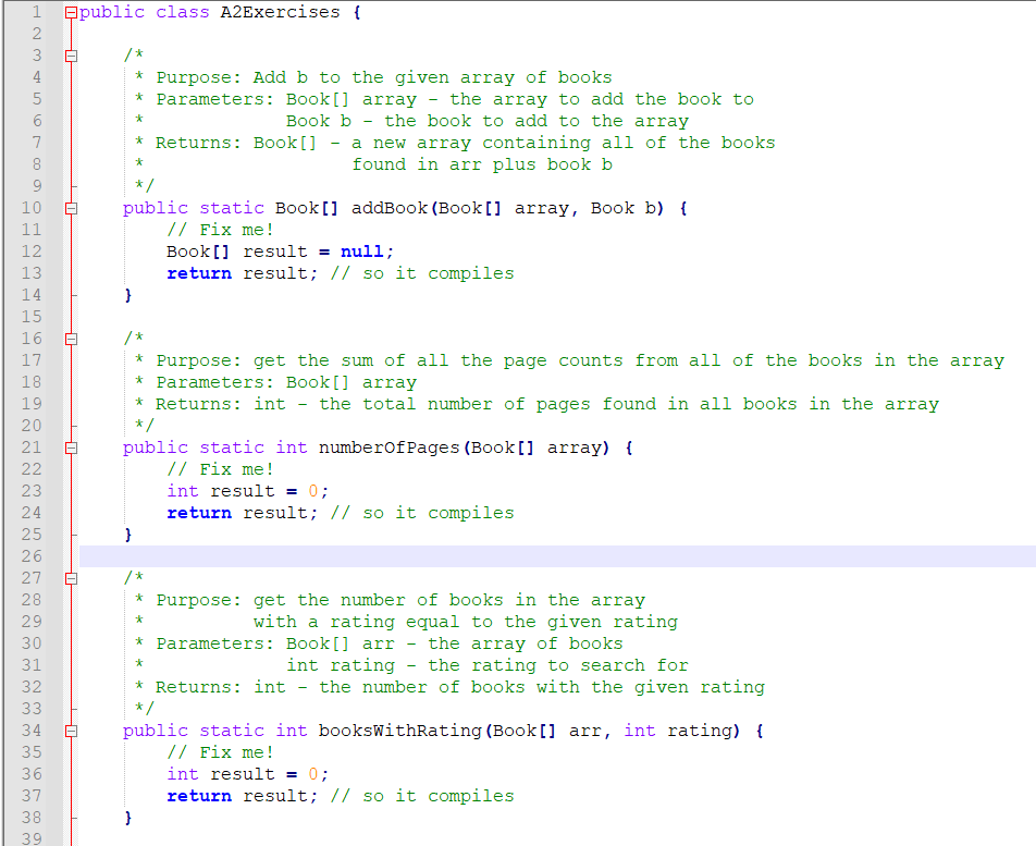 Solved Java and use the testcodes and author class to do | Chegg.com