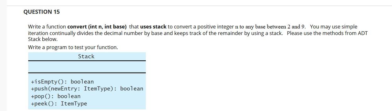 Solved QUESTION 16 A palindrome is a string of characters (a | Chegg.com