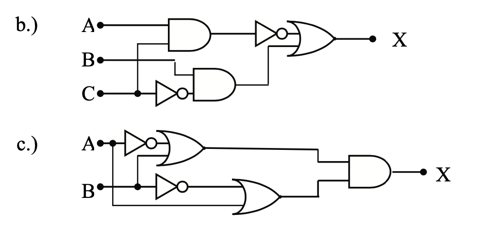 SOLVED: We have to design a boolean schematic for a garage door. Example  schematic:  For  each of the following outputs, design a boolean expression for the  schematic. â€¢ MOTOR UP (MUP)