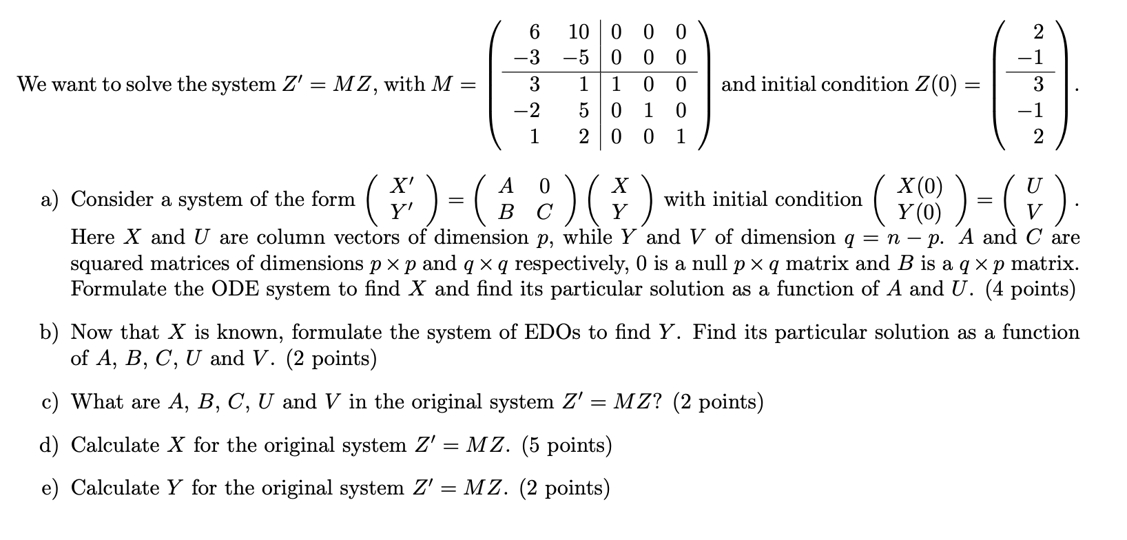 This Is An Ode Question Regarding Non Homogeneous Chegg Com