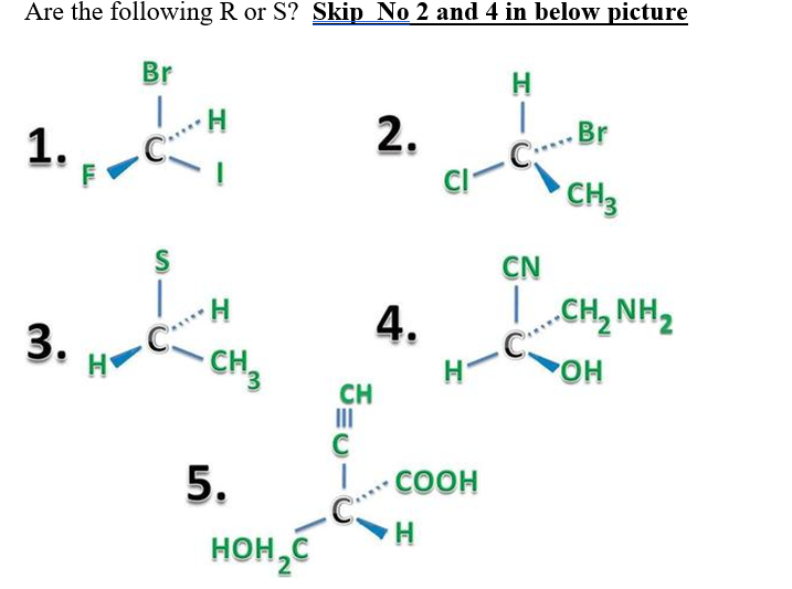 Solved Are The Following R Or S Skip No 2 And 4 In Below Chegg Com