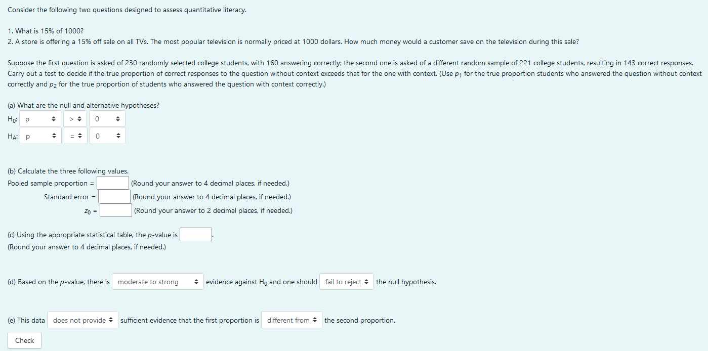 Solved Consider The Following Two Questions Designed To Chegg