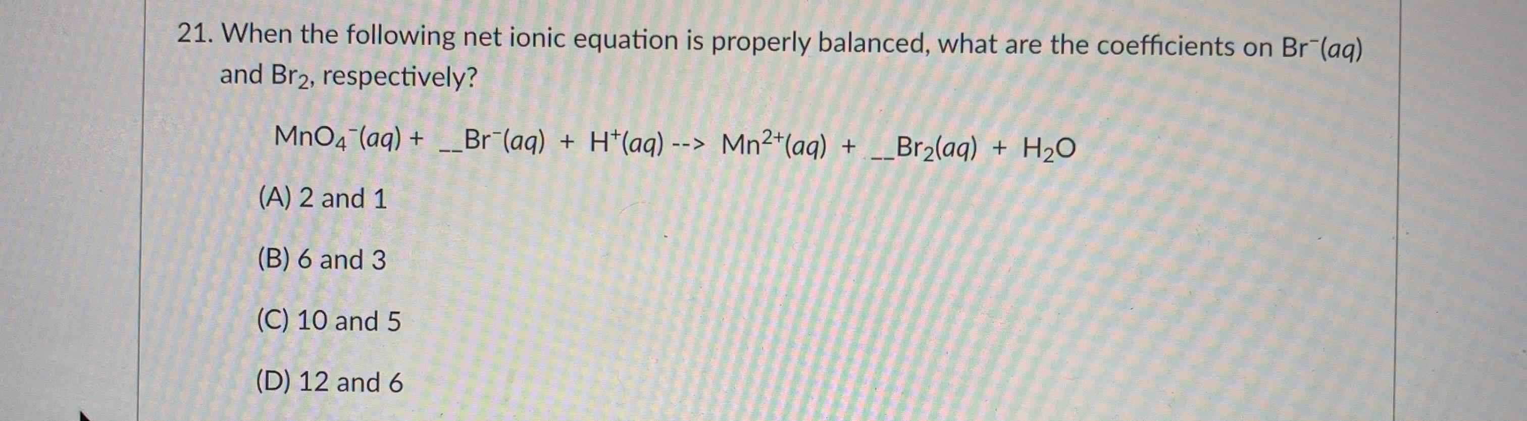 Solved 23. Given the following electrode (reduction) | Chegg.com