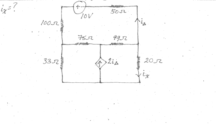 Solved Please use KVL to solve this problem | Chegg.com