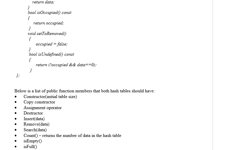 **This is Data Structures using C++ Programming | Chegg.com image.