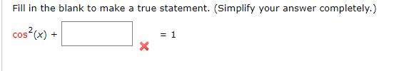 Solved Fill in the blank to make a true statement. (Simplify | Chegg.com