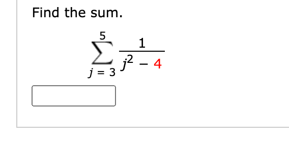 Solved Find the sum. 5 1 j2 - 4 j = 3 | Chegg.com