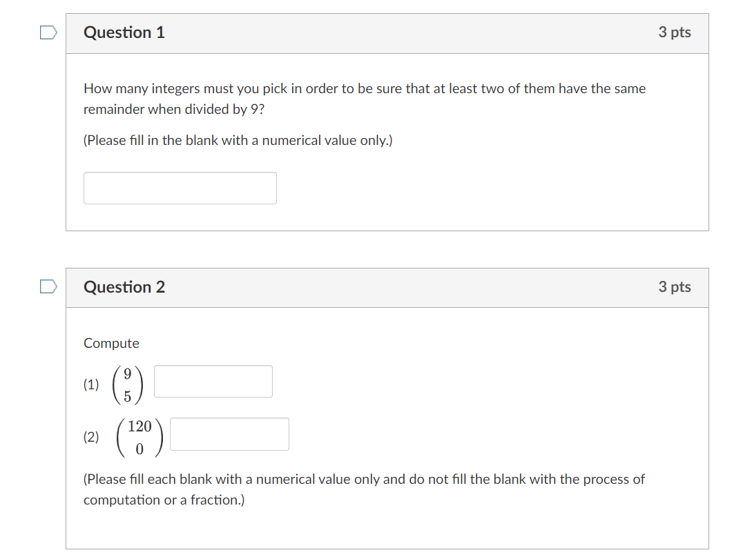 Solved How many integers must you pick in order to be sure | Chegg.com