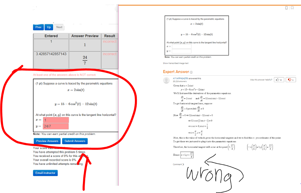 Solved So I submitted this question last night, and the | Chegg.com