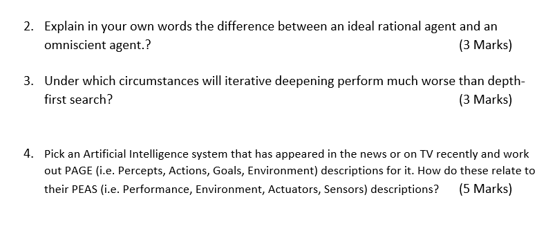 Solved 2. Explain in your own words the difference between | Chegg.com