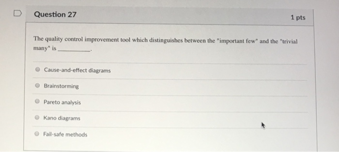 Solved D Question 26 1 pts Which of the following is not a | Chegg.com