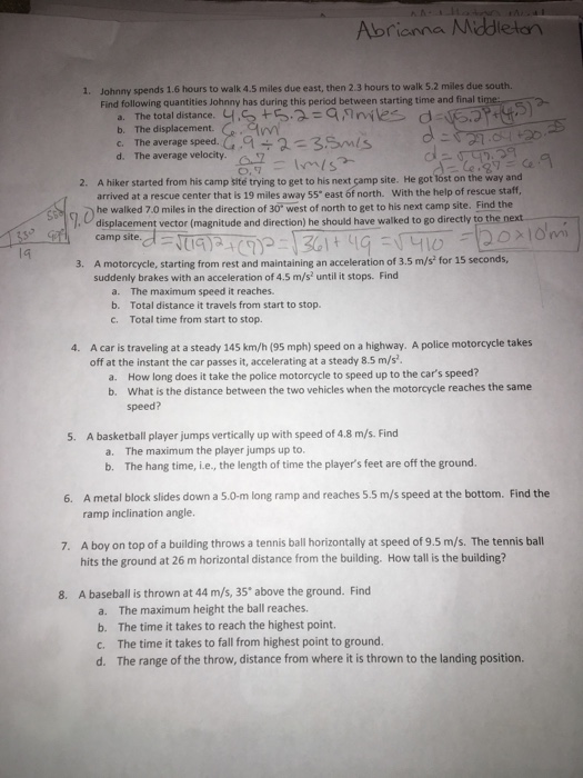 Solved Can I please have the steps and answers to 4-8. I | Chegg.com