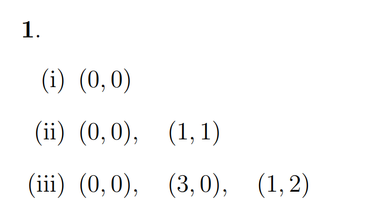 Solved Hi, I need help with (i), (ii) and (iii). These are | Chegg.com