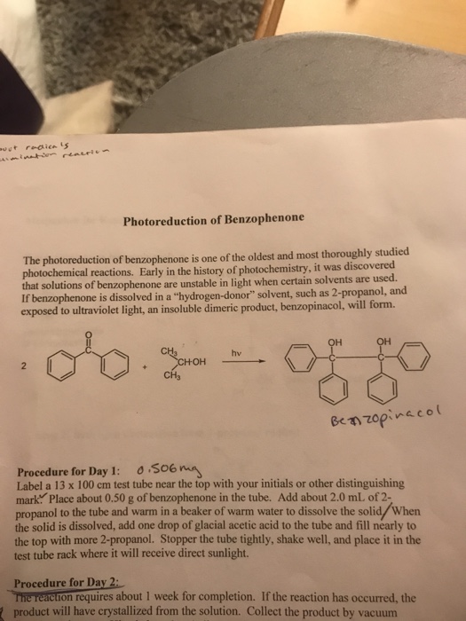  Why Is Benzophenone Insoluble In Water 4 4 Solubility 2019 01 20