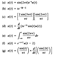 Solved 6. Use the Fourier transform tables and properties to | Chegg.com