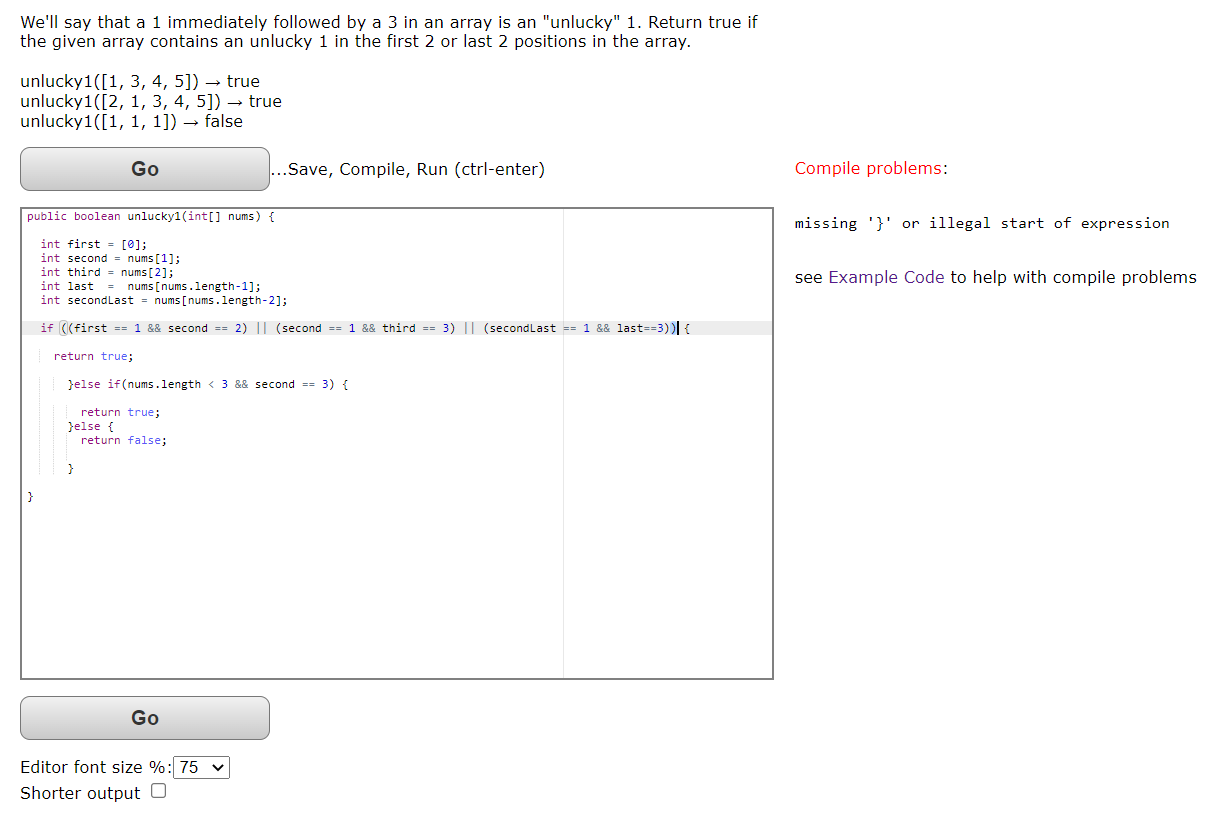 Solved We'll say that a 1 immediately followed by a 3 in an | Chegg.com