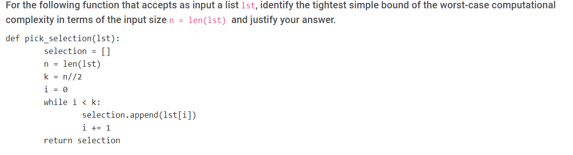 Solved For the following function that accepts as input a | Chegg.com