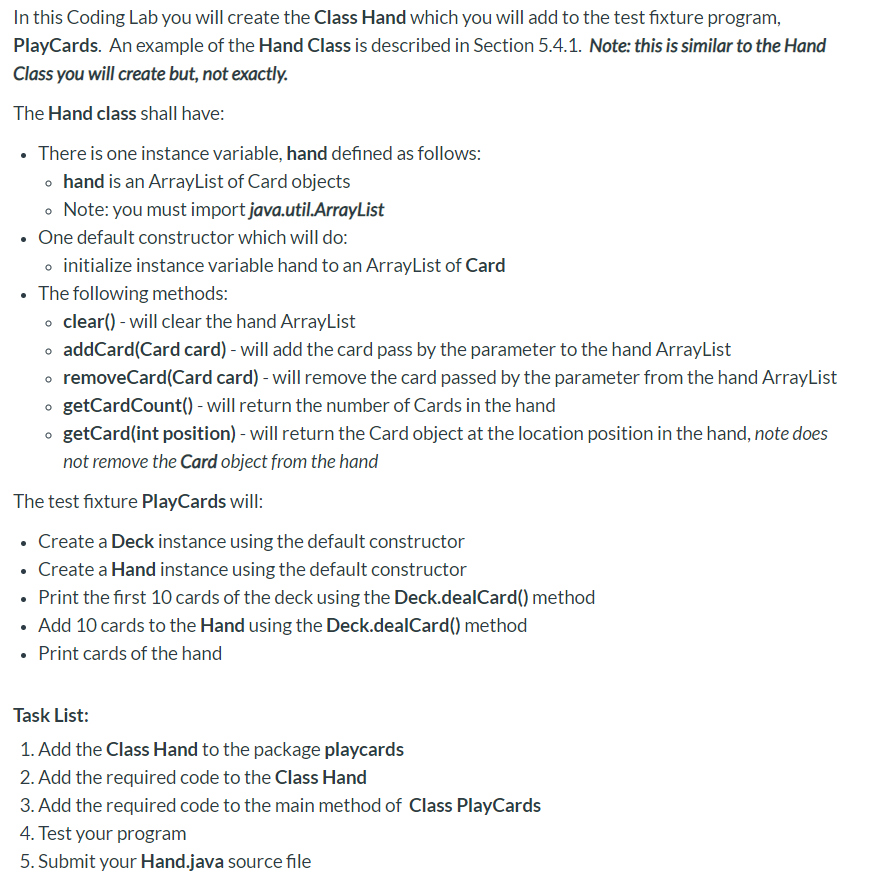 Solved Hello! BEGINNER JAVA coding lab that I could really | Chegg.com