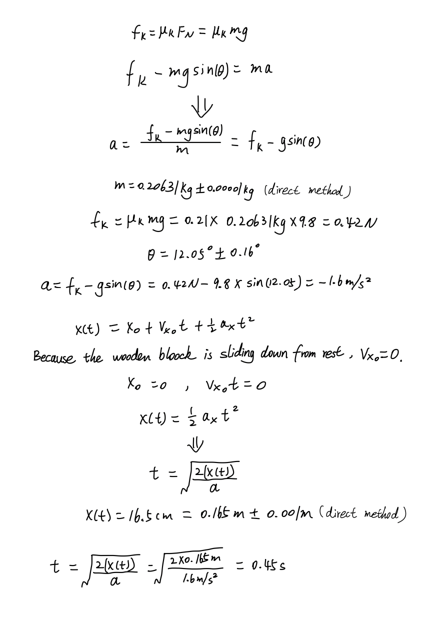 Free body diagram: Part 1: FN y Part 2: 0 Fnet = ma | Chegg.com