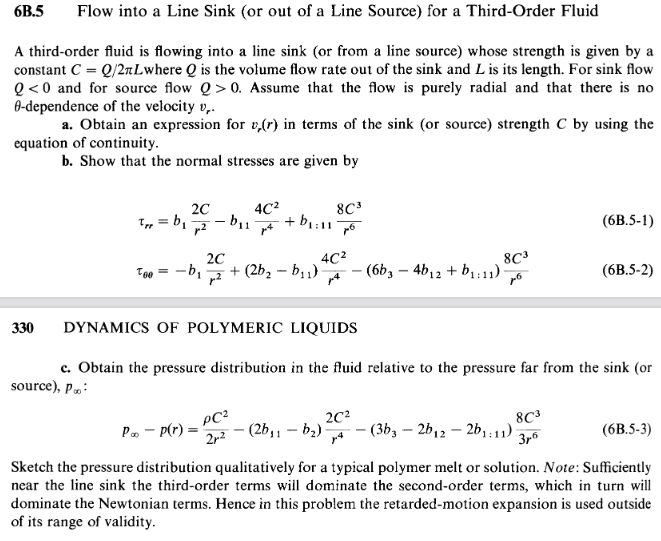 6B.5 Flow into a Line Sink (or out of a Line Source) | Chegg.com