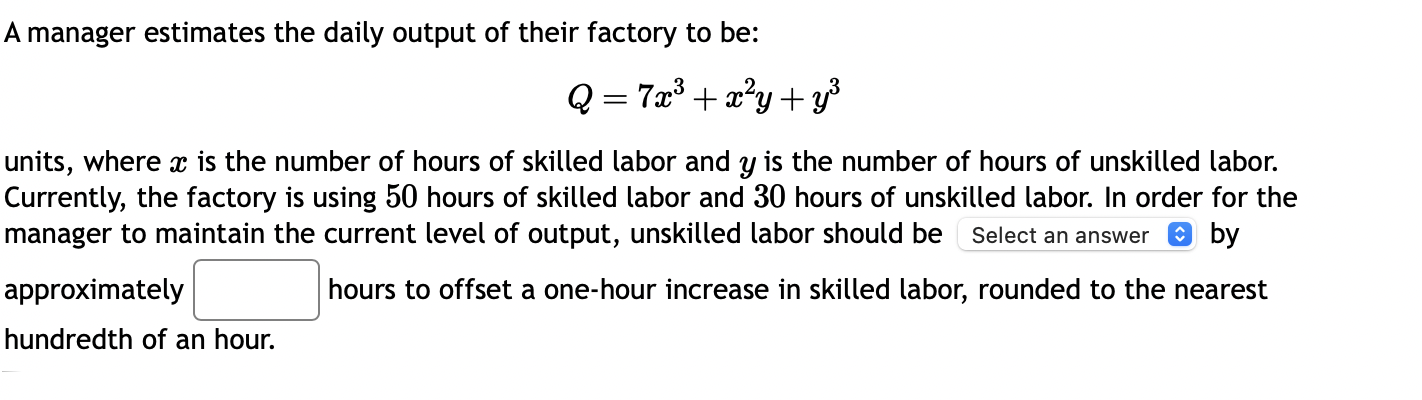 Solved A manager estimates the daily output of their factory | Chegg.com
