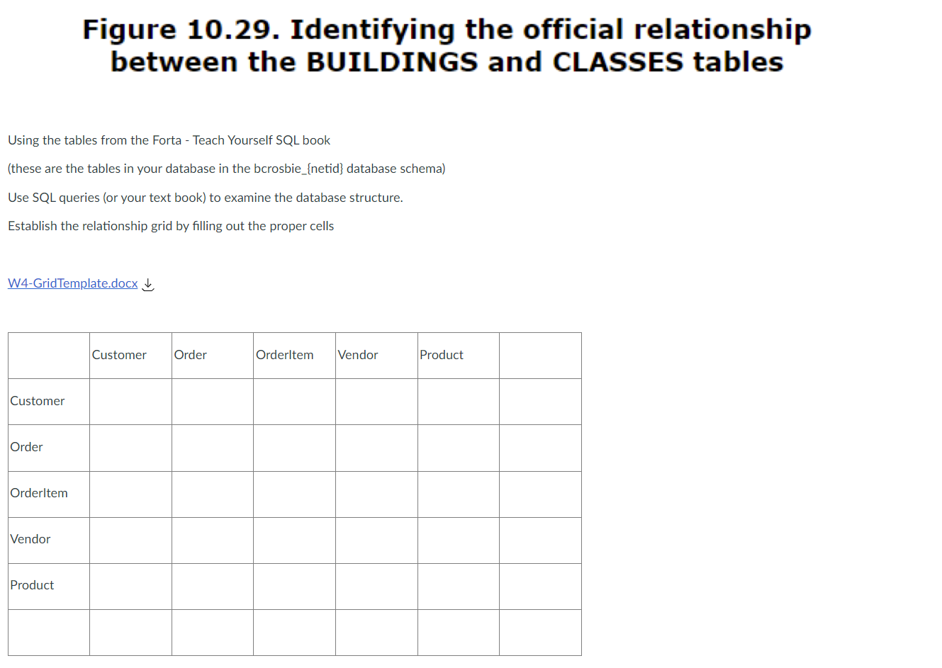 Solved Classes are held in a building each building can