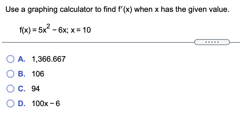 Find the value of deals x calculator