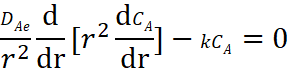 Problem 1: (Mass Transfer – ﻿Spherical and | Chegg.com