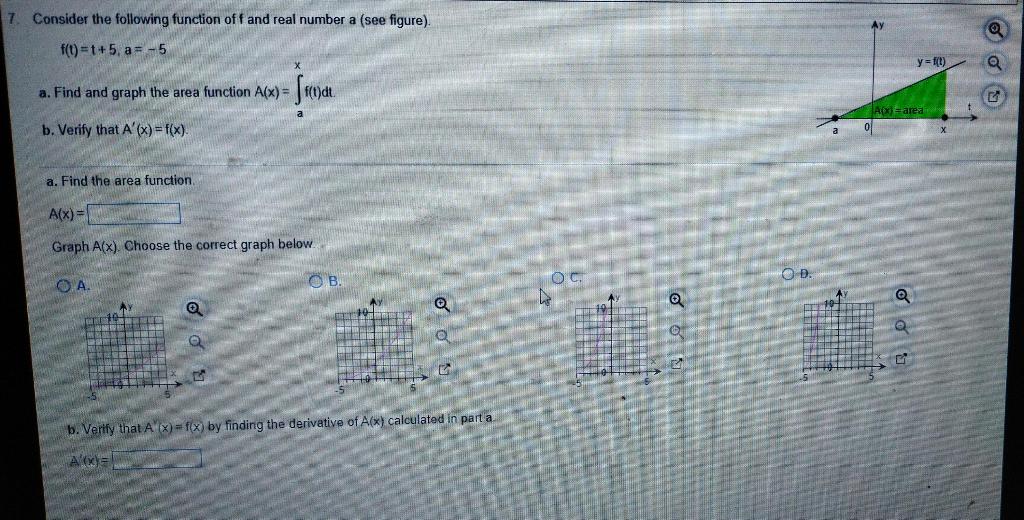 Solved Consider the following function of f and real number | Chegg.com
