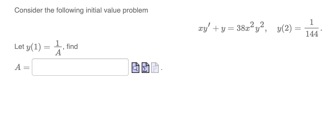 Solved Consider The Following Exact Differential Equation 1858