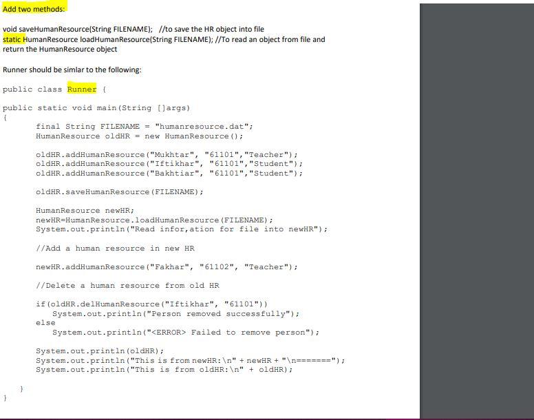 Solved the code for the above tasks is following: all of the | Chegg.com