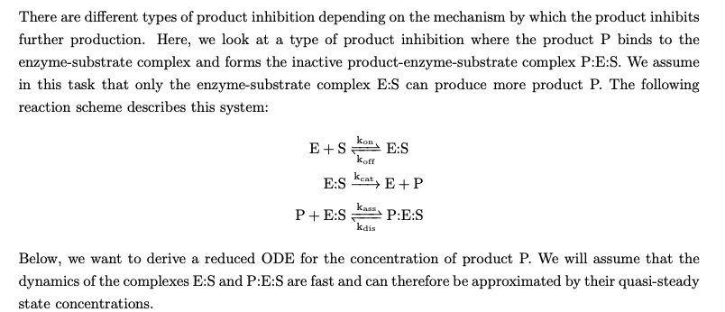 Solved There are different types of product inhibition | Chegg.com