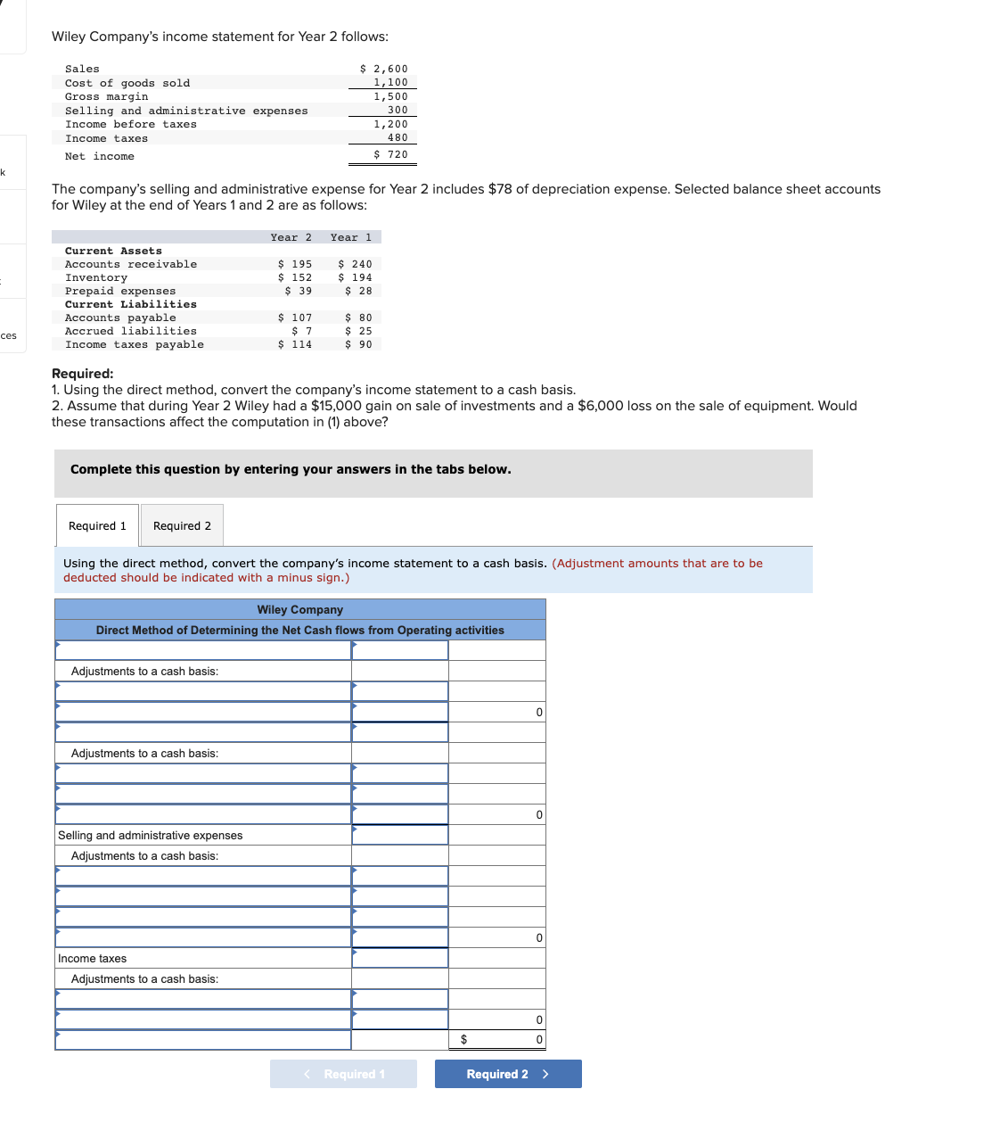 Solved PLEASE ANSWER ALL REQUIRED PARTSThe Chegg Expert | Chegg.com