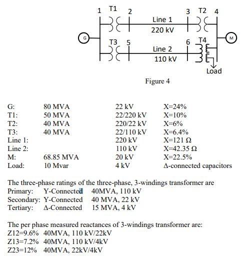 Solved Obtain the equivalent impedances of the three-winding | Chegg.com
