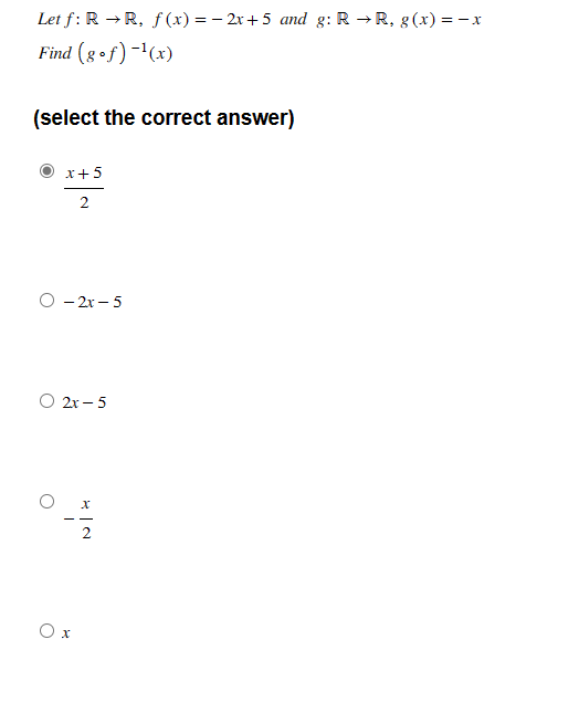 Solved L e t space f colon space straight real numbers space