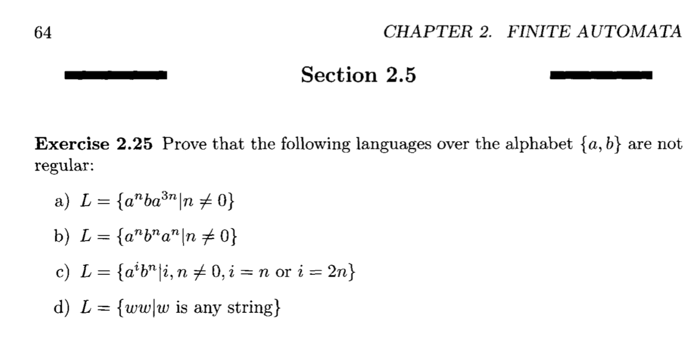 Solved 64 CHAPTER 2. FINITE AUTOMATA Section 2.5 Exercise | Chegg.com