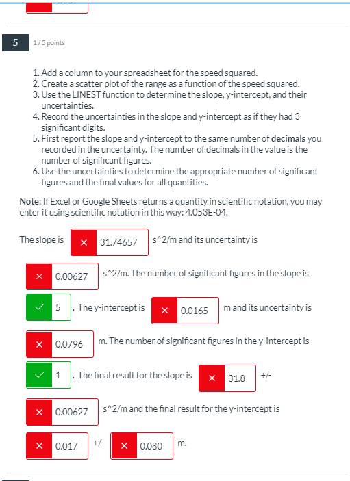Solved Using the data that I provided in the graph below. | Chegg.com