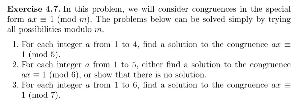 Solved Hello, I need help with Exercise 4.7 Please | Chegg.com