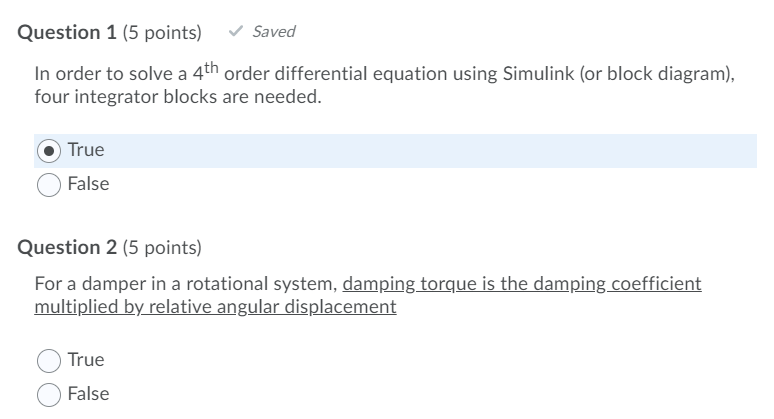 Solved Question 1 (5 points) Saved In order to solve a 4th | Chegg.com