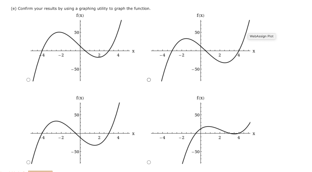 Solved Consider the following function. Function Factors | Chegg.com