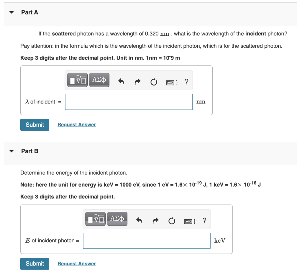 Solved Learning Goal: Photon Scattering - Compton Effect | Chegg.com