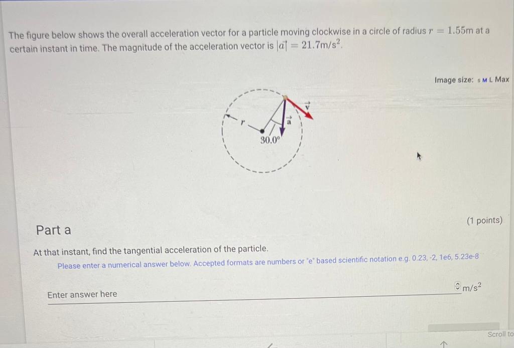 Solved The figure below shows the overall acceleration | Chegg.com