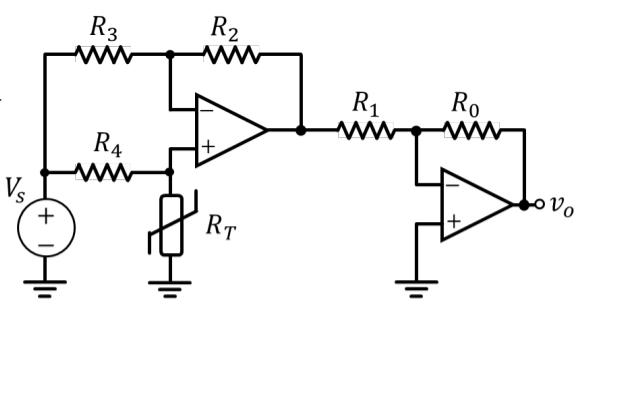 Solved The circuit shown below is used to linearize the | Chegg.com